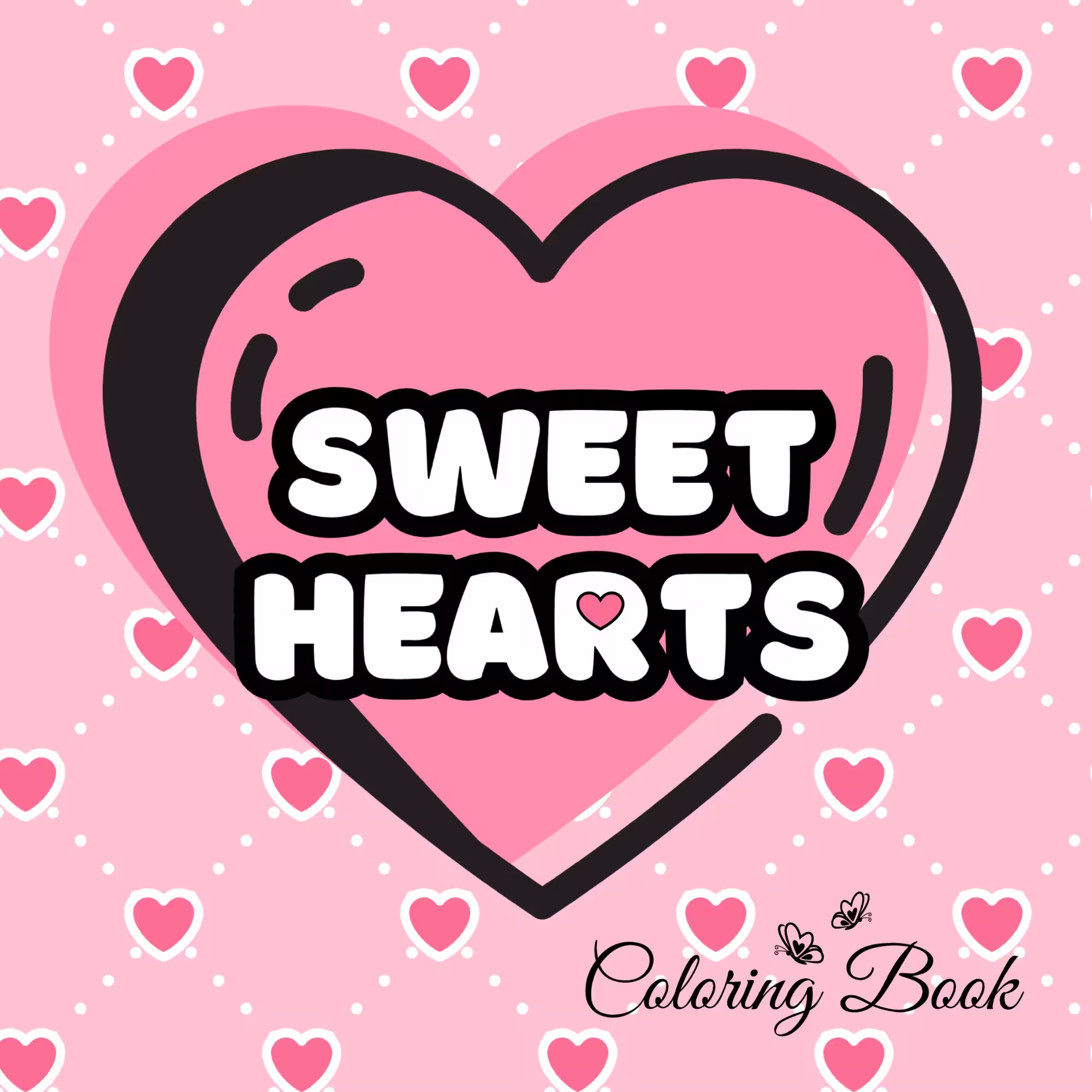 sweet hearts cute amazon coloring book for tweens and kids and adults